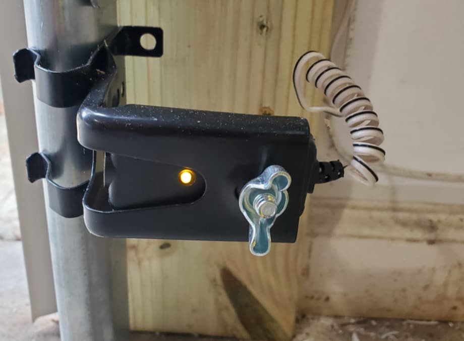 Garage Door Sensor Blinking Red