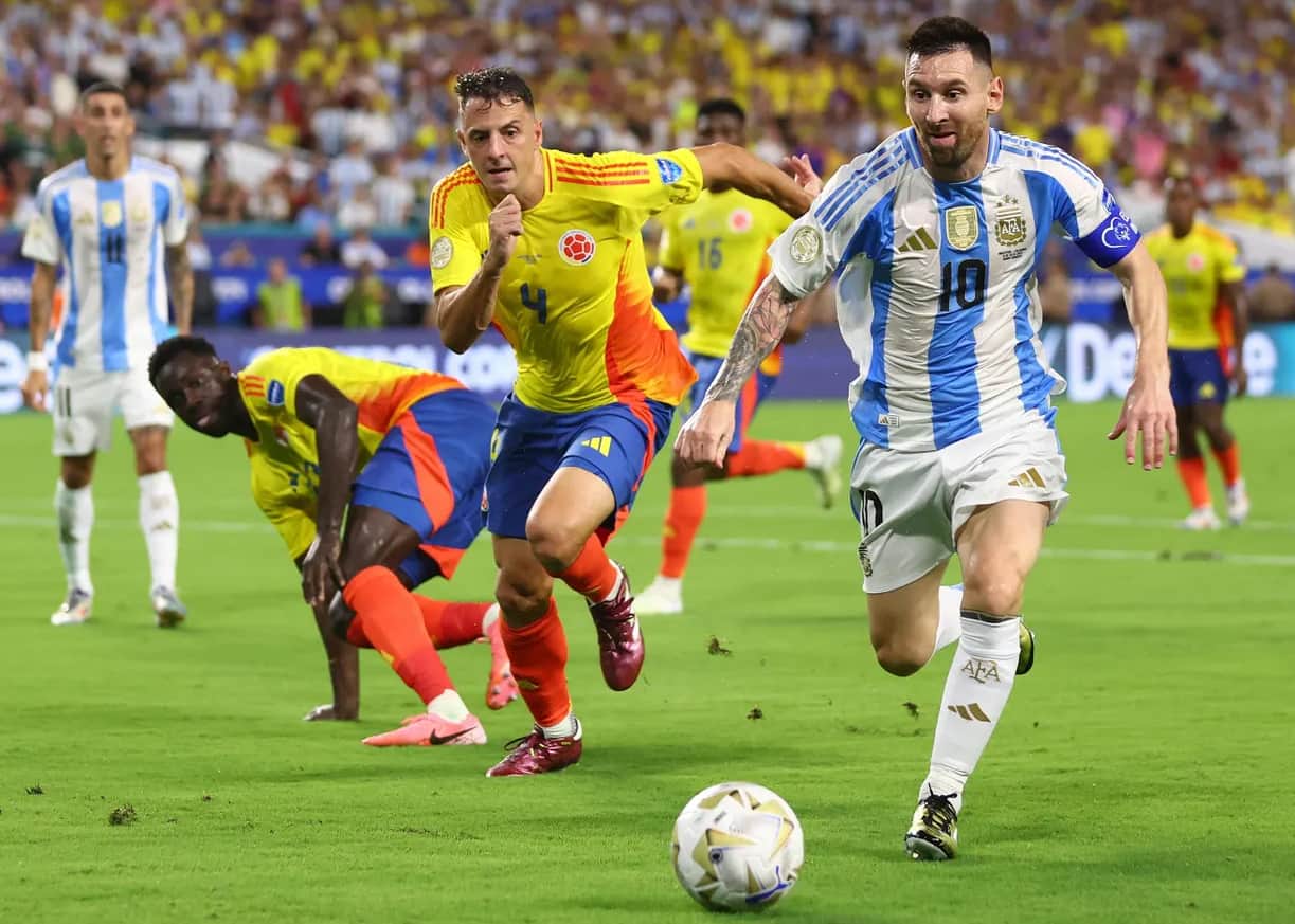 Argentina National Football Team vs Colombia National Football Team Timeline