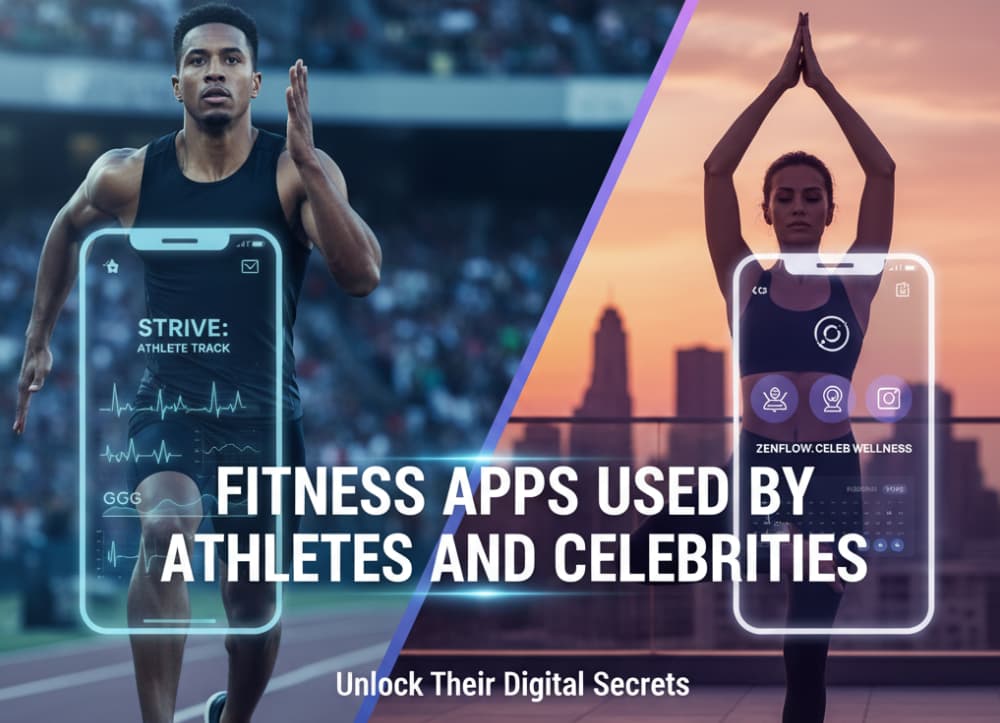 Fitness Apps Used by Athletes and Celebrities